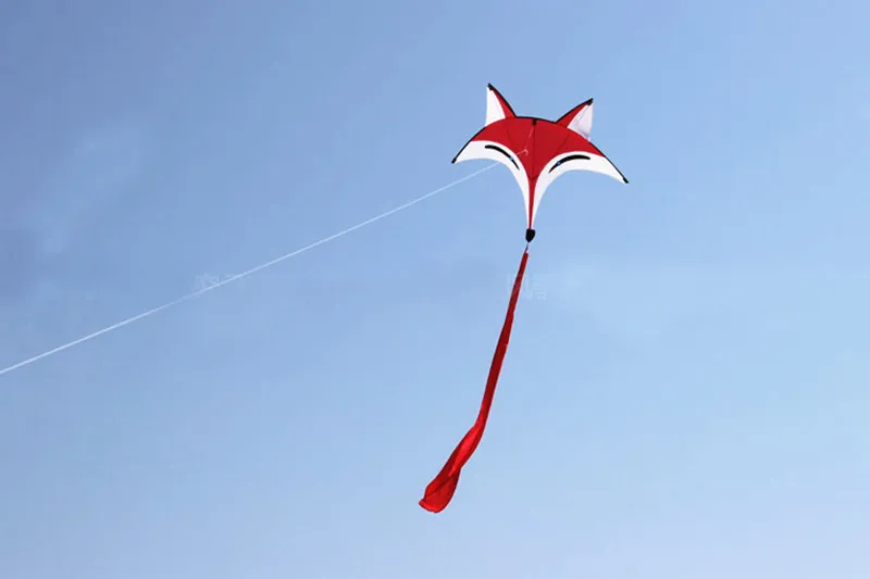 free shipping fox kite children swallow kites for kids snake air koi fish flying dragon aquilone scruples images - 6