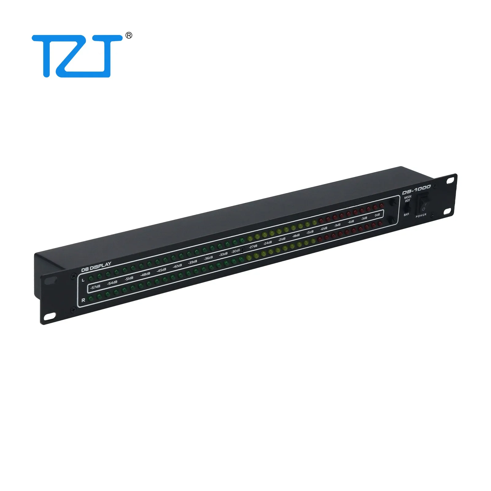 Фото НОВЫЙ Измеритель уровня звука TZT DB1000 (VU-метр) для домашнего и сценического использования, монитор уровня громкости усилителя, музыкальное устройство №3