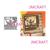jmcraft 2022 new sports scene decoration 3 metal cutting dies diy scrapbook handmade paper craft metal steel template dies