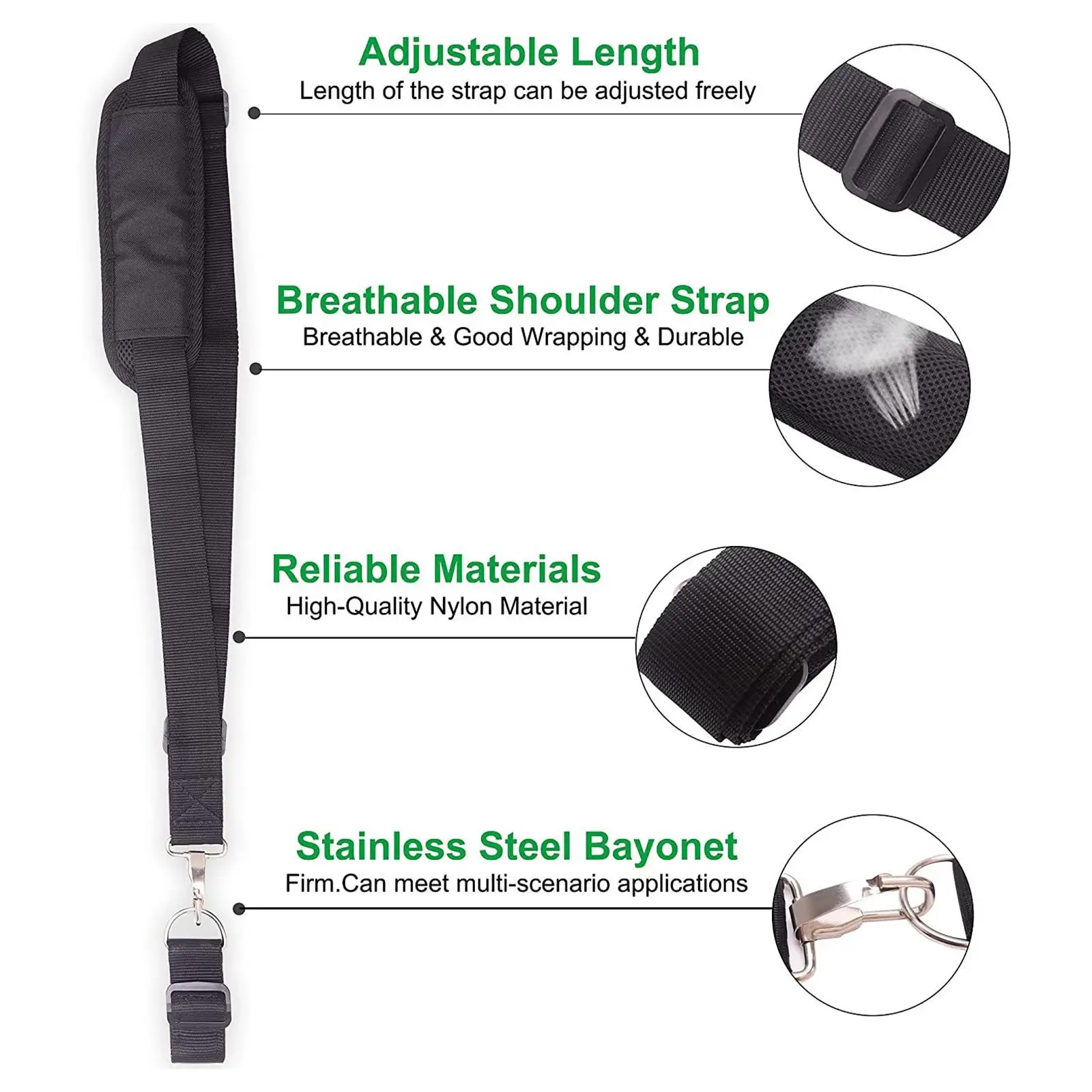 

Strimmer Shoulder Harness Belt Breathable for Brushcutters Multi Head System