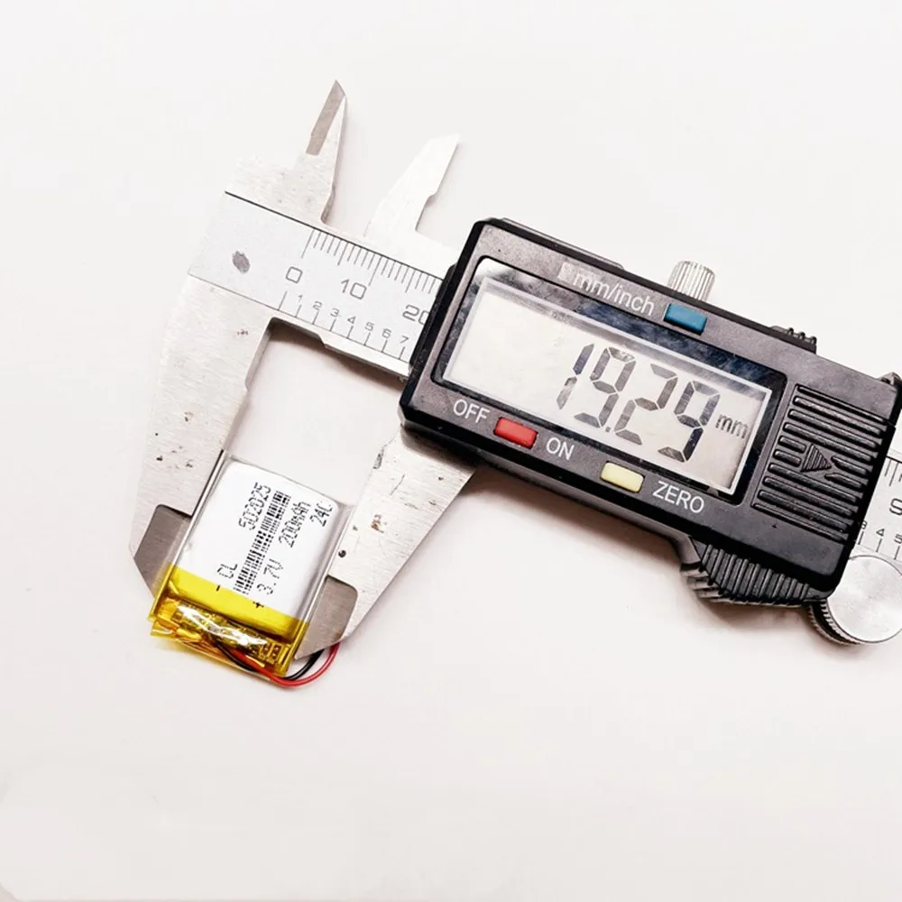 1-10шт 3 7В 200мАч 502025 Литий-полимерная аккумуляторная батарея LiPo для MP3-камеры Bluetooth