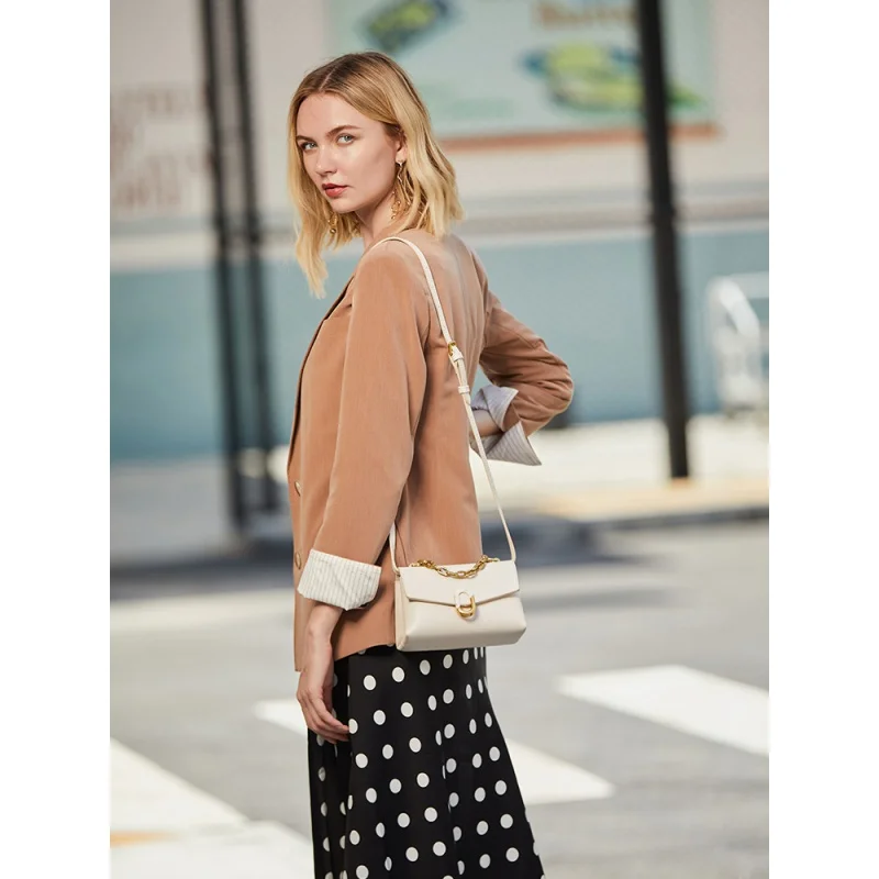 

Fashion Crossbody Chain Handbag Small Bag for Women2021Spring New Trendy Autumn and Winter High Sense Versatile Women's Bag2020