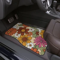 colorful 70s style retro car floor mats flower power car floor mats retro hippie car mat car accessories car floor matsinter