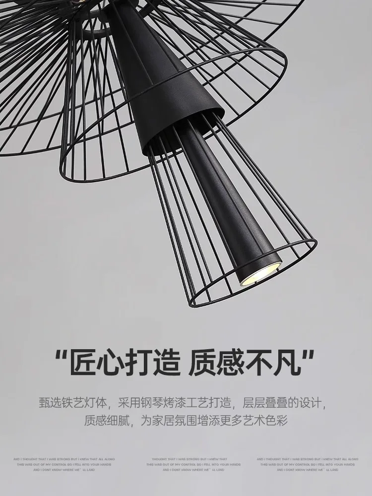 Роскошная люстра для гостиной в стиле пост-модерн Минималистичная Металлическая