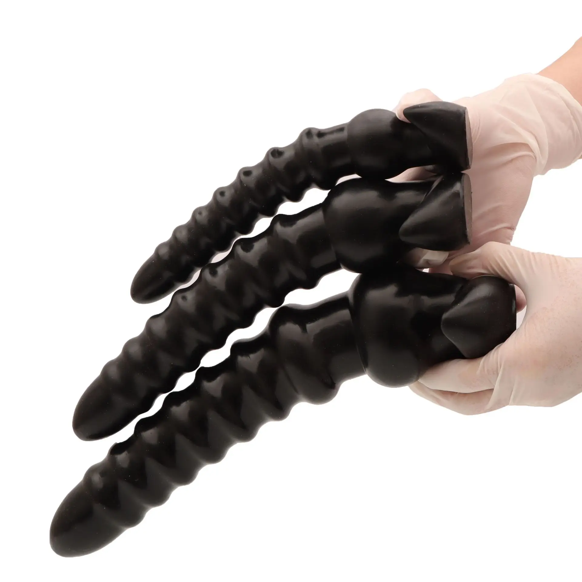 Длинные силиконовые анальные пробки бусины шариковый стимулятор нить приклад