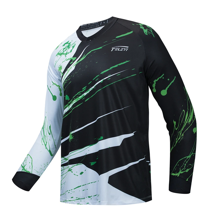 

Рубашка Camiseta мужская с длинным рукавом для горных велосипедов