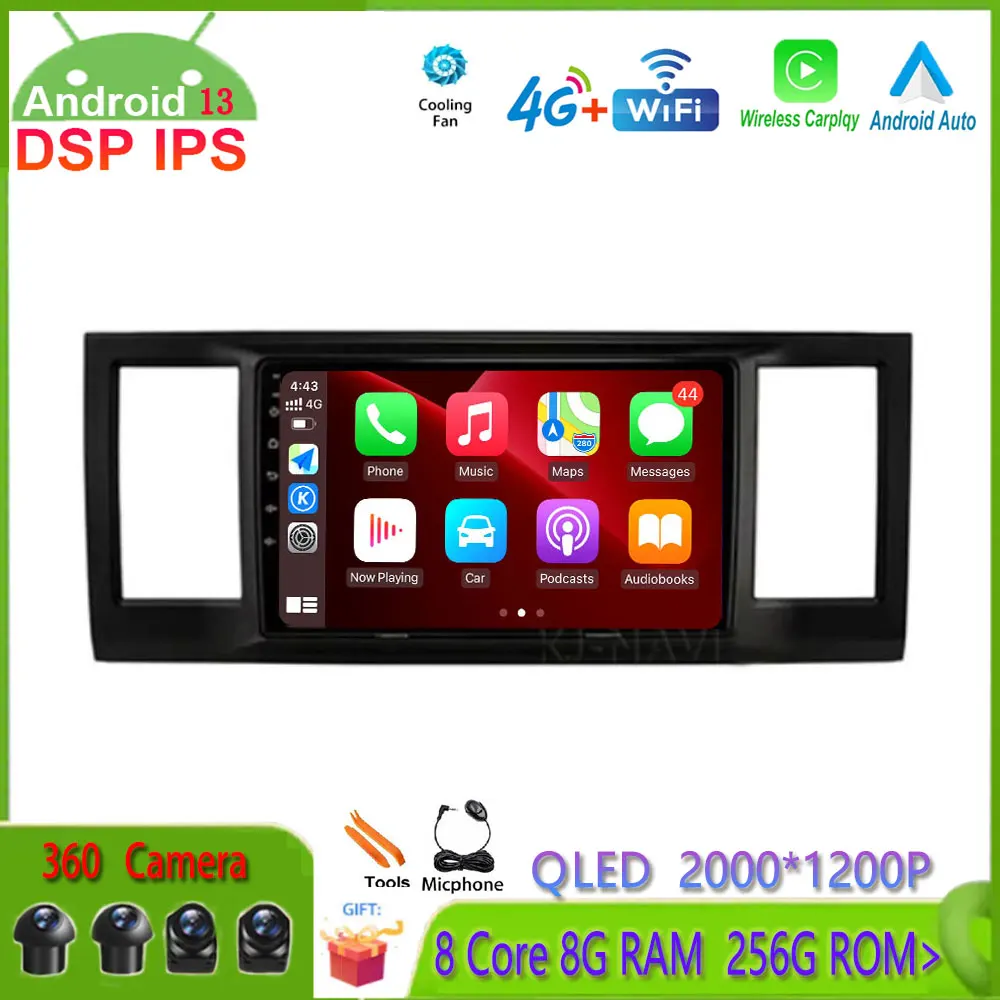 

9” For Volkswagen Caravelle 6 T6.1 T6 2015 - 2020 Android 13 Car Radio Multimedia GPS Navigation DSP 360 Camera No 2Din 2 Din