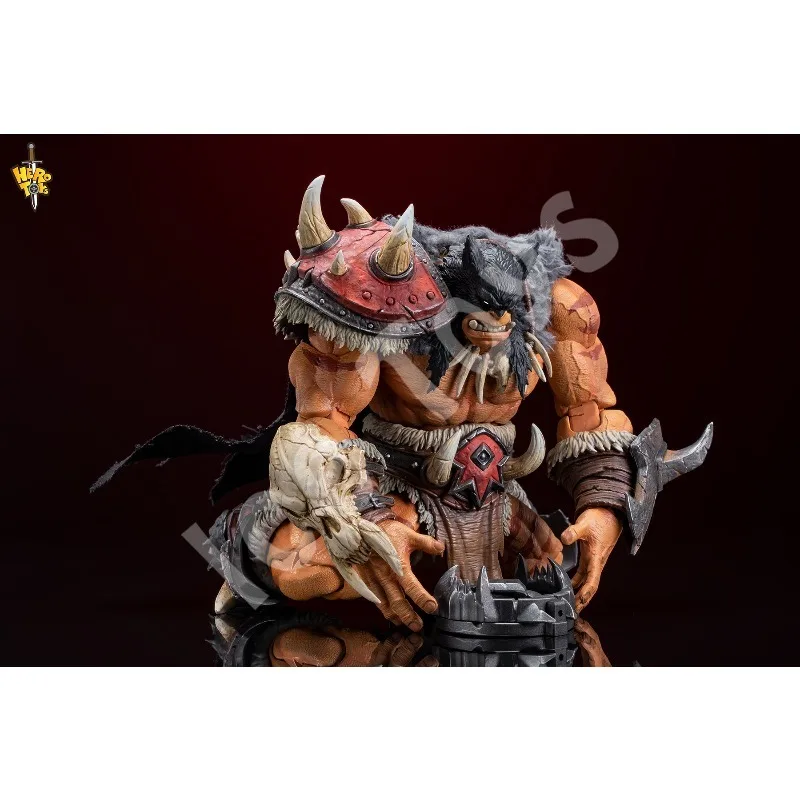 Фото В наличии: Коллекционная фигурка орка-стalkerа из серии Hero Toys Tribal Hunter, масштаб 1/10, подвижная, модель солдата, подарок №4