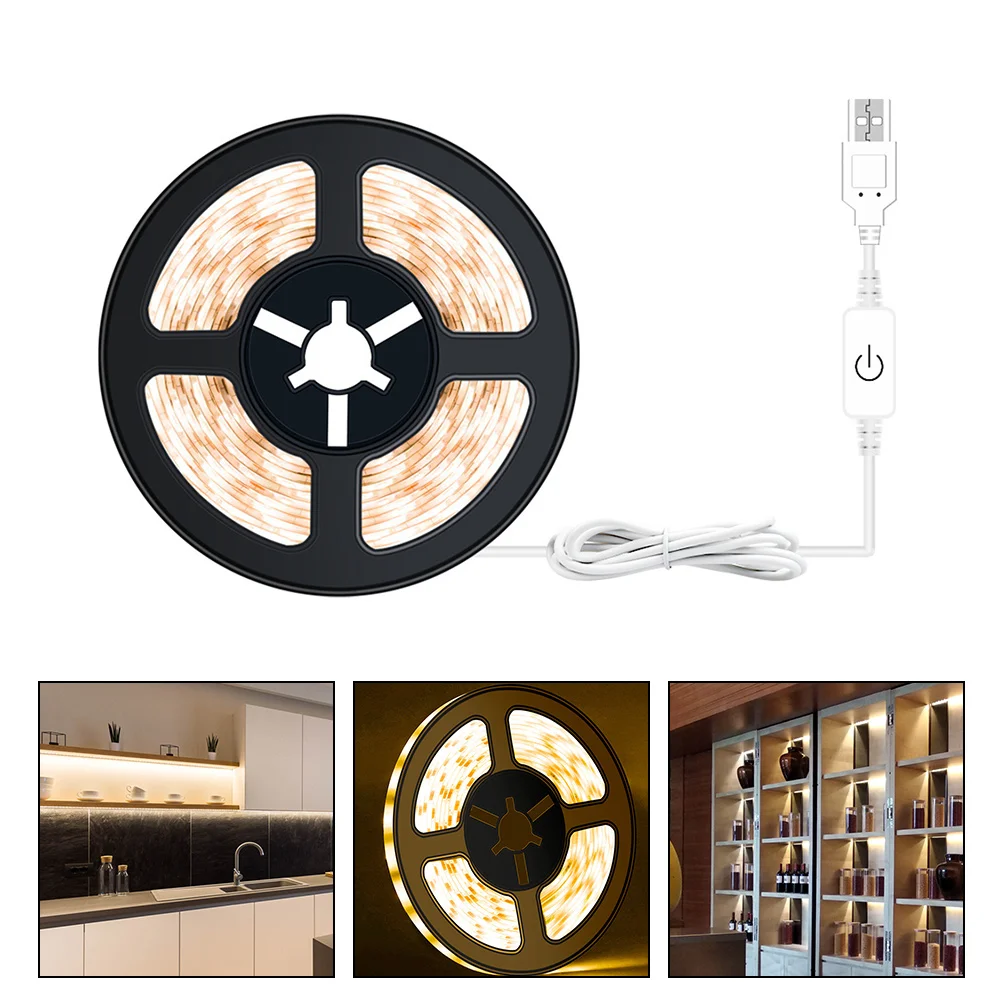 

Led Light Strip Changing Lights Color Background Tape Touchcontrol Rgb Backlights Bar Lamp Backlight Ambient Lighting Bedroom