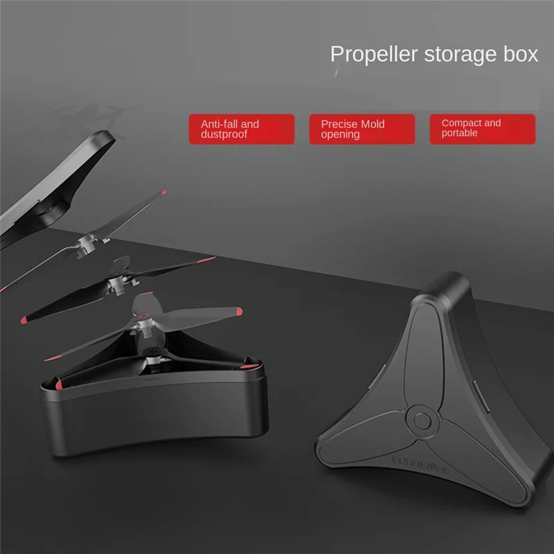 

SUNNYLIFE Propeller Storage Box Propeller Blade Anti-Fall Protection Box Storage Case for FPV 5328S Aircraft Accessories