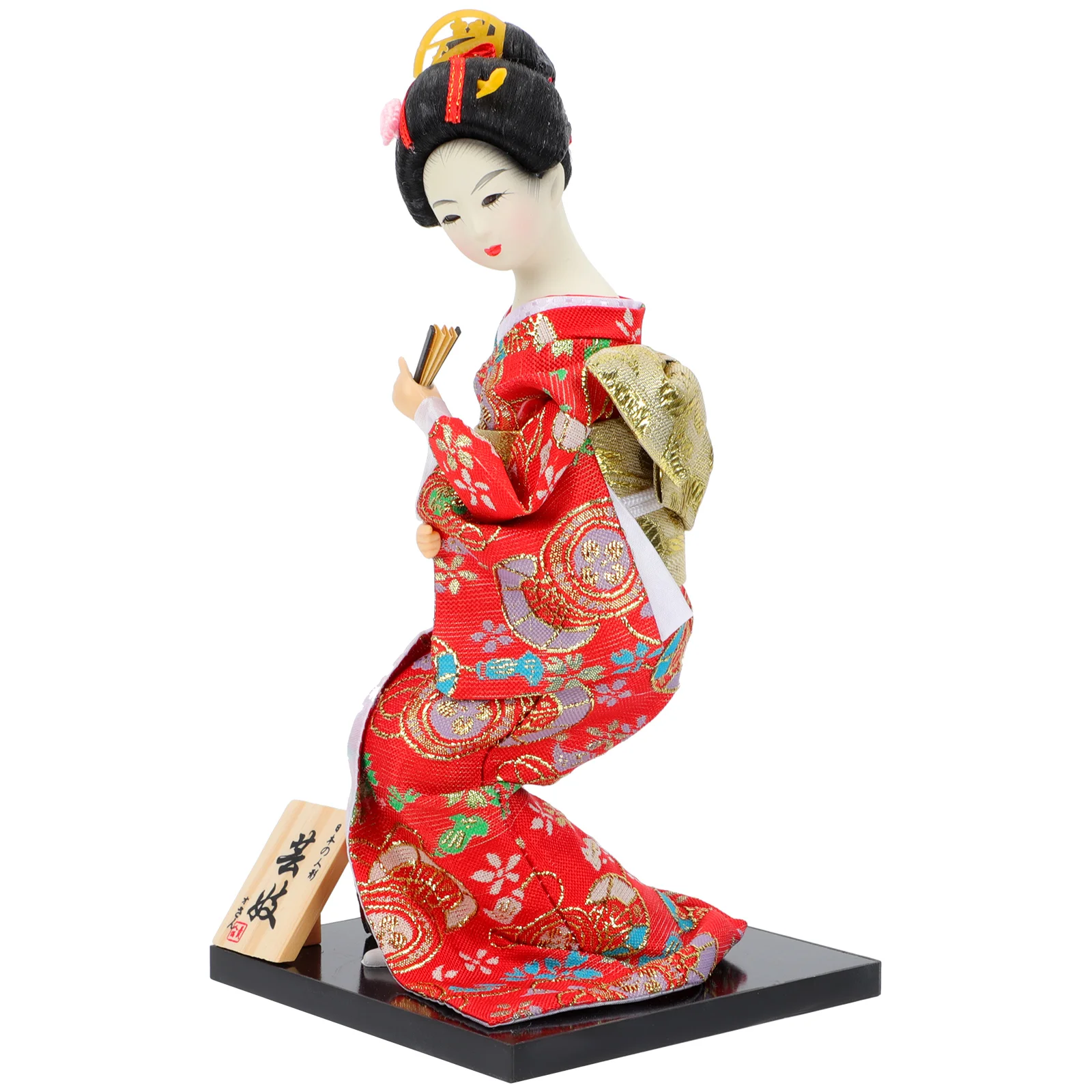 

Japan Japanese Style Kimono Toys Table Top Decor Desktop Geisha Ornament Tabletop Cotton