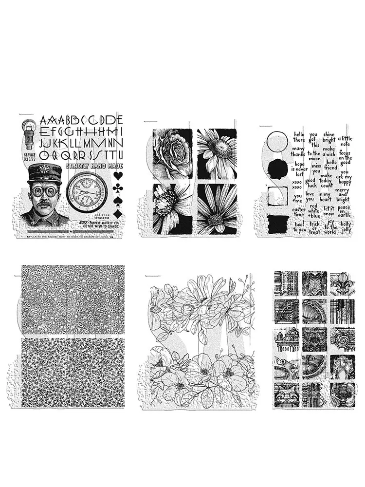 

Cling Rubber Stamps Floral Trims Metal Stamps And Dies New Arrival 2023 Scrapbook Diary Decoration Stencil Embossing Template