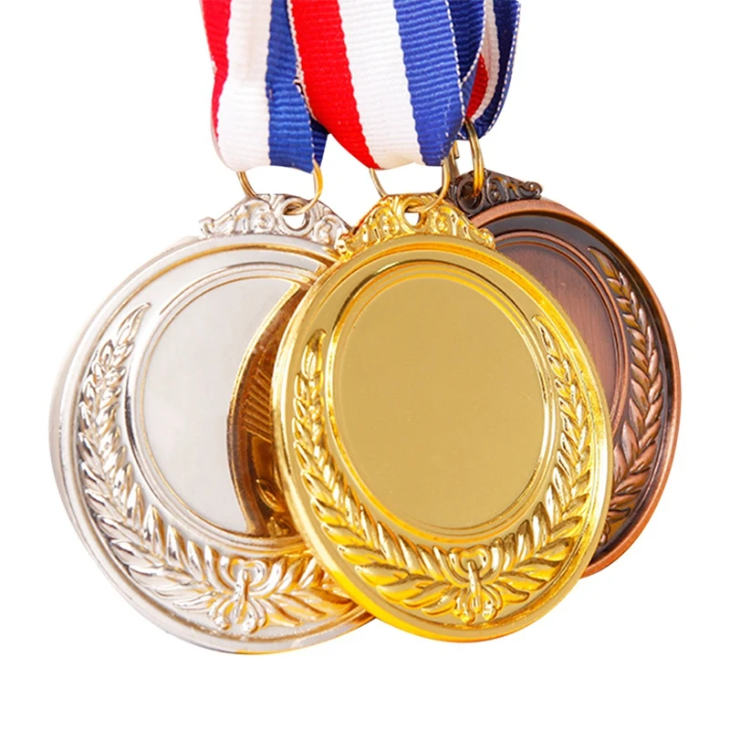 

1Set Winner Medals Award Medals Gold Silver Bronze Kids Winner Medals For Parties, Games, Sports, Dress Up And More