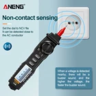 Цифровой мультиметр ANENG, 4000 отсчетов, ручка, ACDC Тип, напряжение, емкость, электрический ручной тестер, электроинструмент
