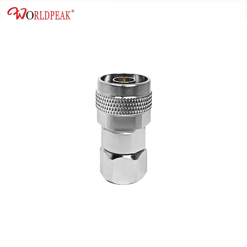 

Free shipping 10pcs N male plug clamp RG8 cable straight connector