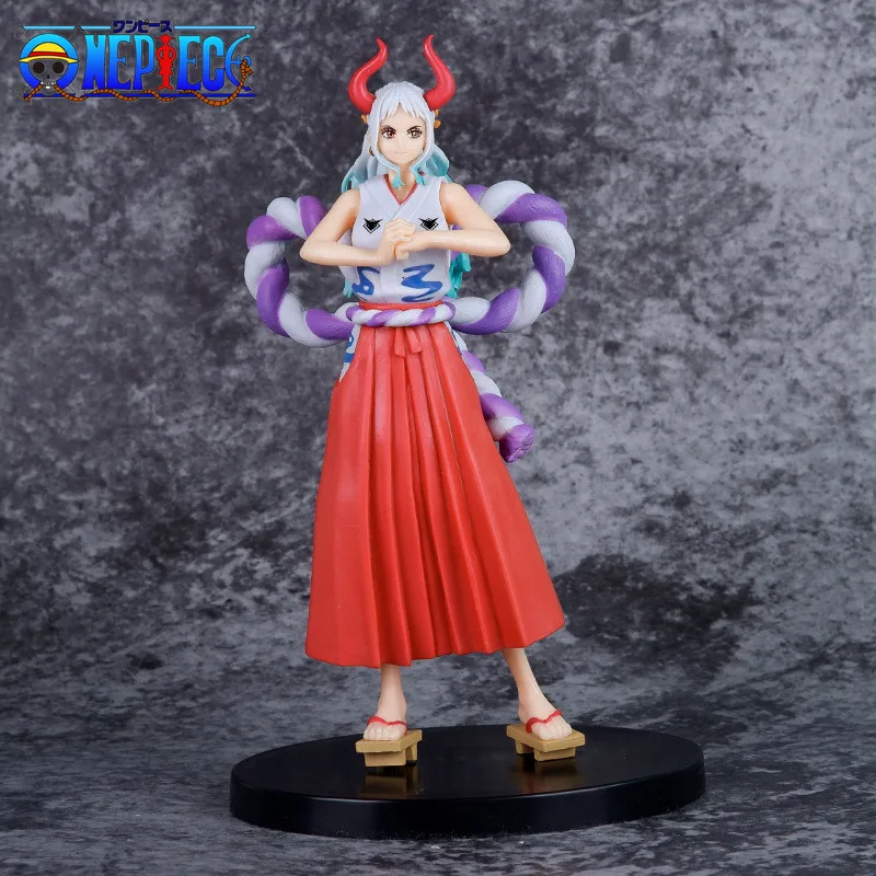 Фигурка Yamato Dxf, 19 см, украшение в виде белой бороды, фигурка из ПВХ, украшение, коллекционные модели, игрушки