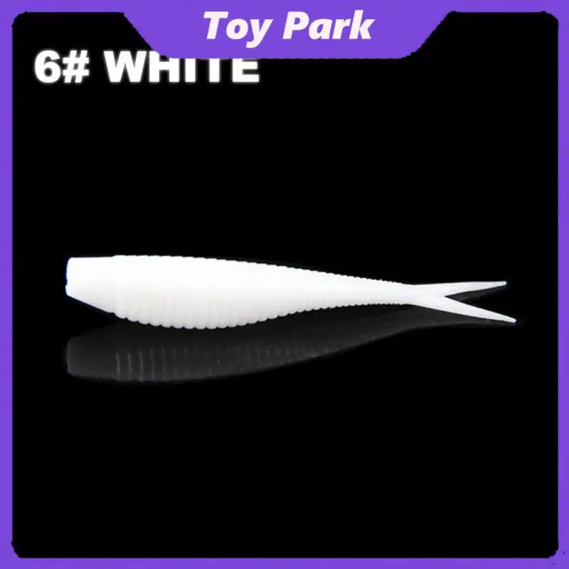 

Environmental Protection Mandarin Fish Artificial Bait Irritating Skin Fork Tail Lure Large Wire Hole Scissor Tail Fishing Lure