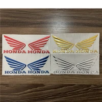 reflective badge motorbike accessories emblem moto oil fuel tank stickers for honda wing motorcycle sticker car decal decoration