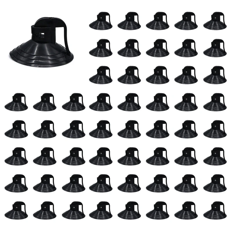 

100x 3.5/4.5/3.8 Cm Heavy Duty Suction Cups No Drilling for Car Awning Part Tie Downs Heavy Duty For Windshield Camping