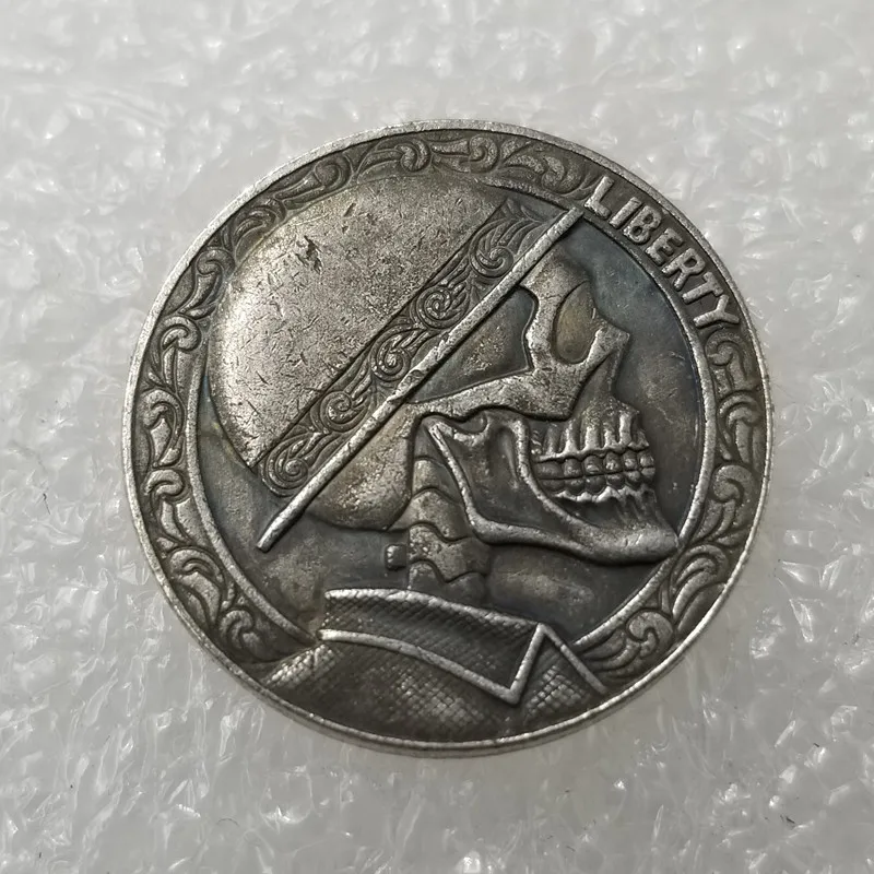 

American Hobo Coin Silver Plated Commemorative Coin Collection Commemorative Coin Gift Challenge Coin