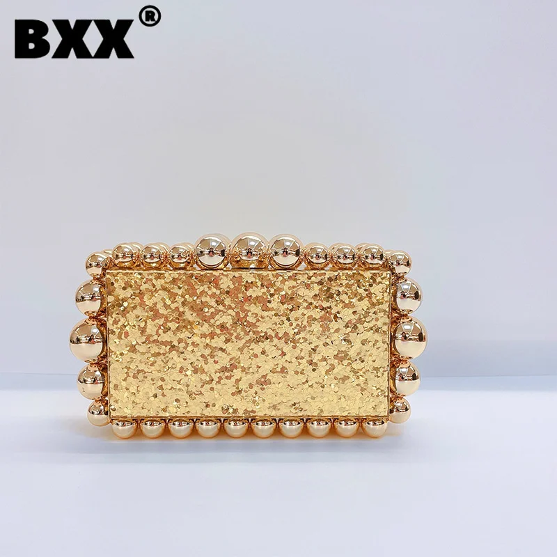 

BXX универсальная новая модная и Повседневная маленькая сумка для женщин 2023 портативные великолепные жемчужные сумки через плечо женские тр...