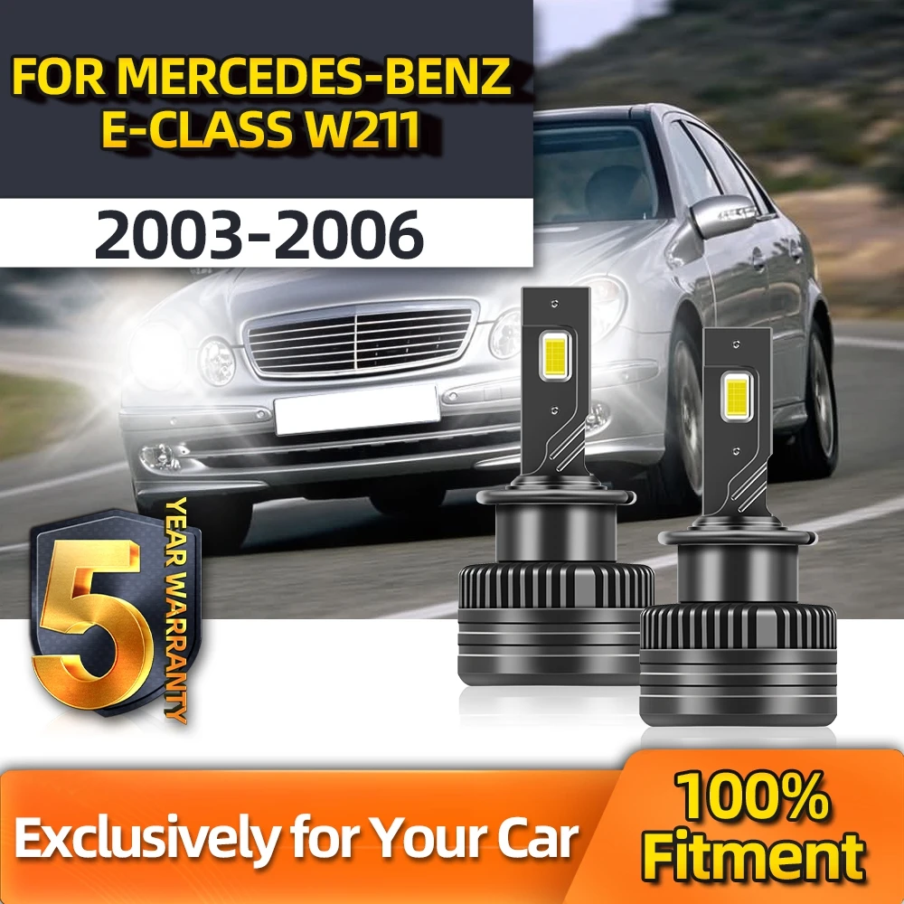 

Автомобильная фара TEENRAM 12 В 24 В D2S супер яркая фара Canbus 2003 лм для Mercedes-Benz E-Class W211 2004 2005 2006