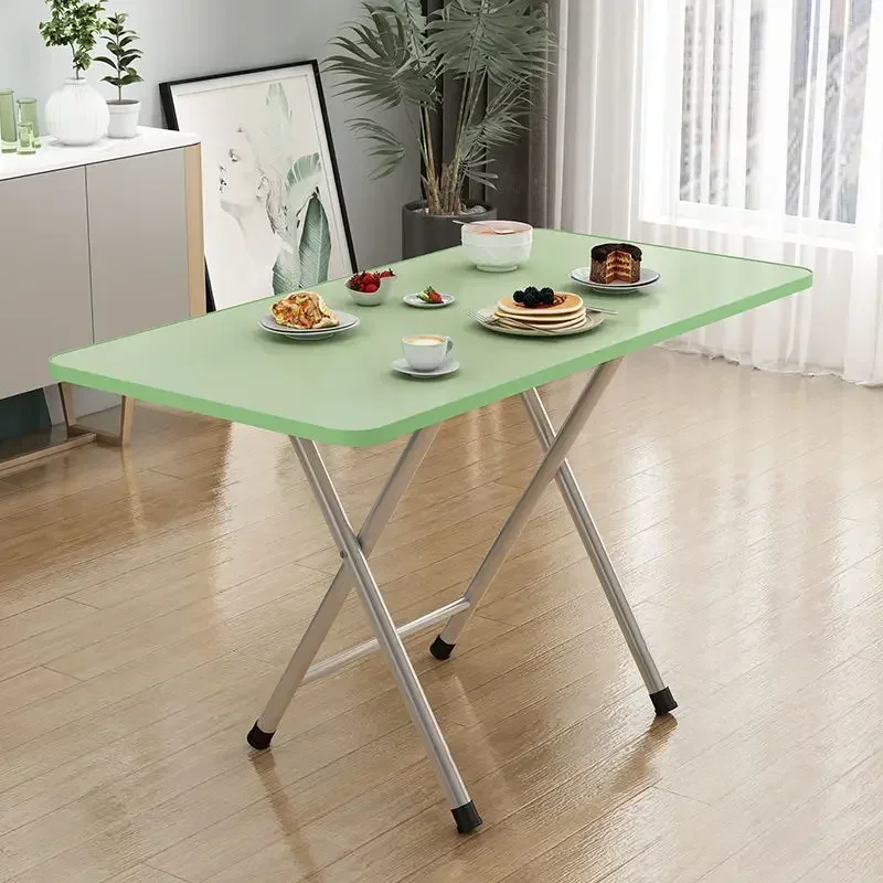 Простой бытовой складной стол для небольшой квартиры еды студенческий кабинет