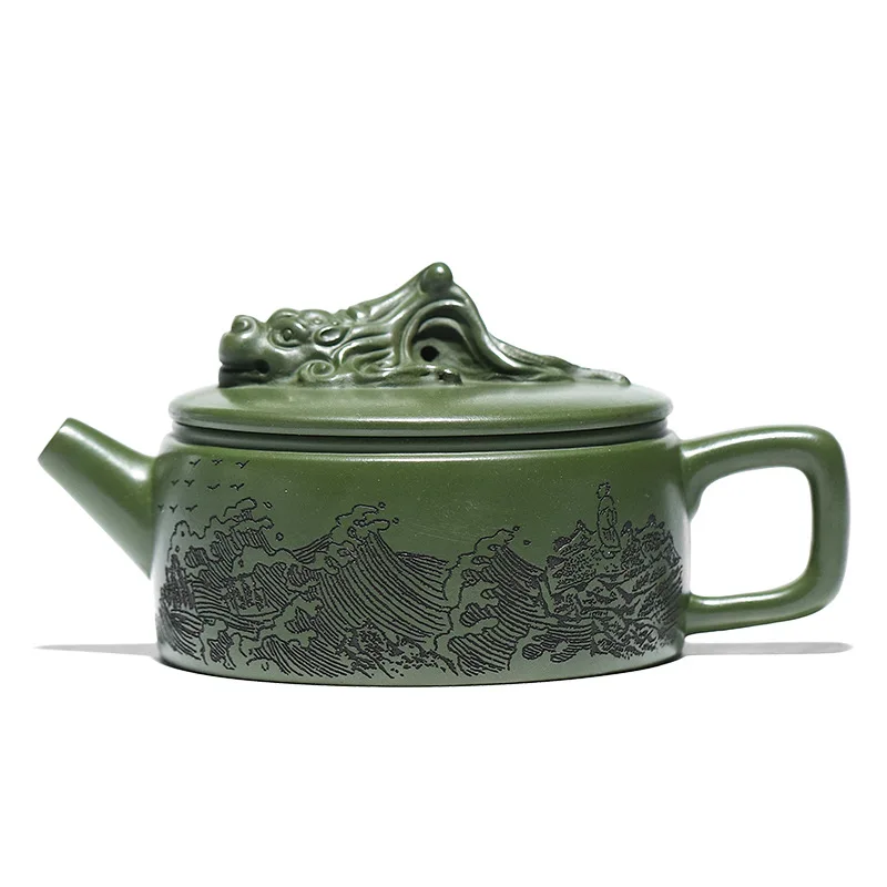 Высокое качество Исин в известном стиле глиняный чайник ручной работы Guancanghai Hanwa