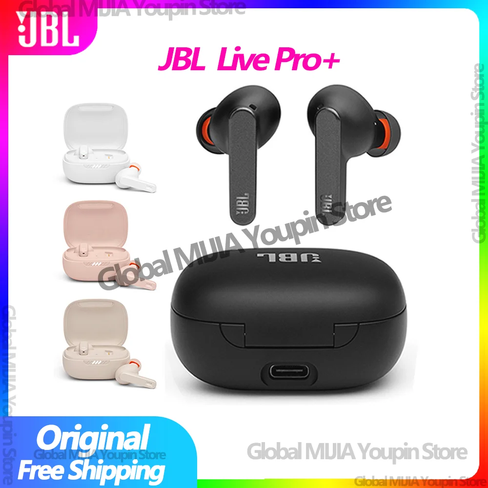 

Оригинальные JBL LIVE PRO + TWS Bluetooth беспроводные наушники, спортивные наушники, наушники с глубокими басами, водонепроницаемая гарнитура с зарядным устройством