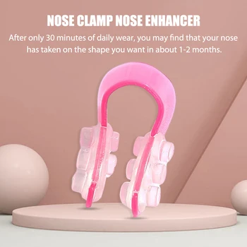 Nose Clip Shaping Shapers Massager Lifting Bridge Straightening Beauty Clips Massager Correction Set Face Care Tools 6