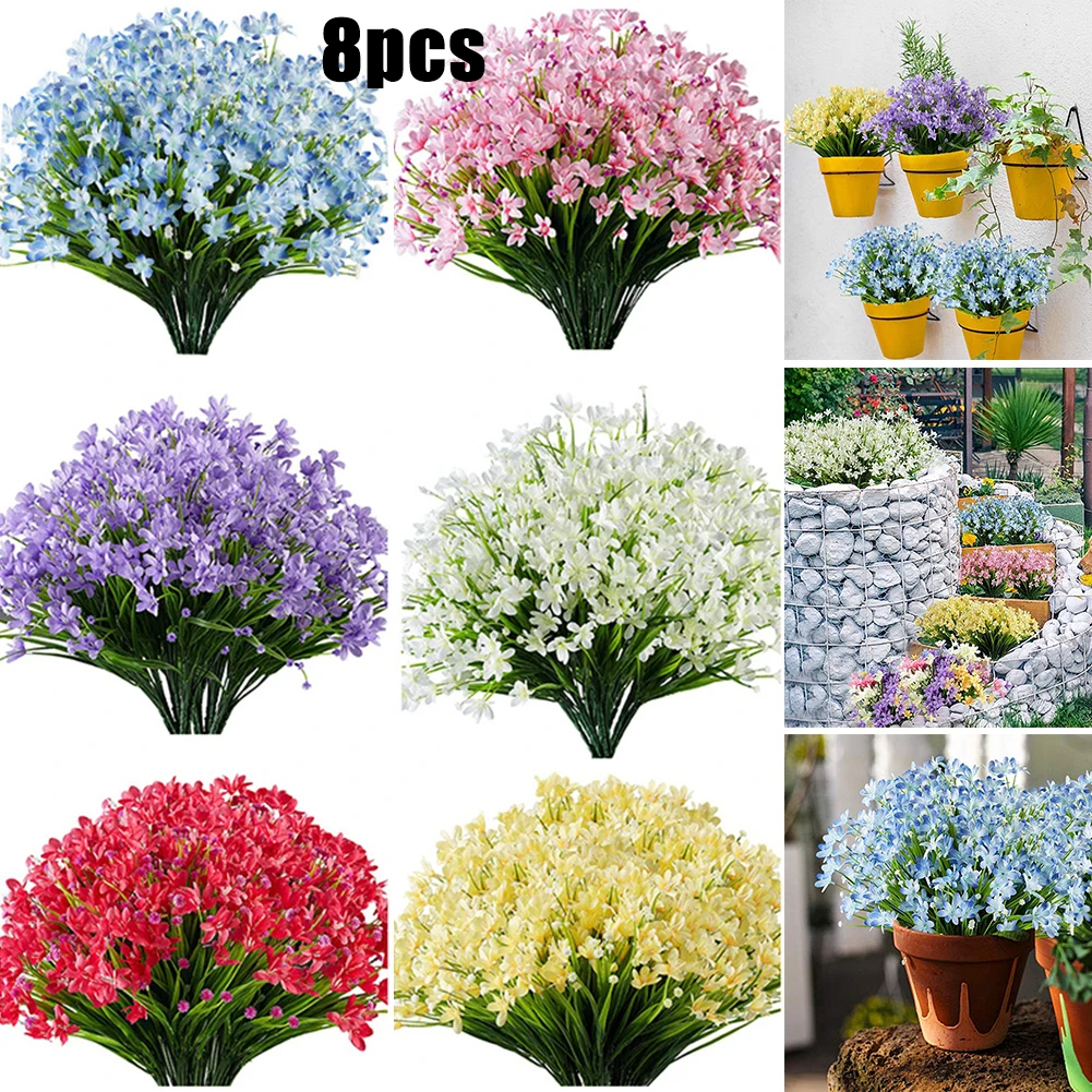 

Artificial Flower Fake Flowers Craft Wreath Wedding Scrapbooking Box DIY Floral Bouquets Arrangement For Wedding Home Decor
