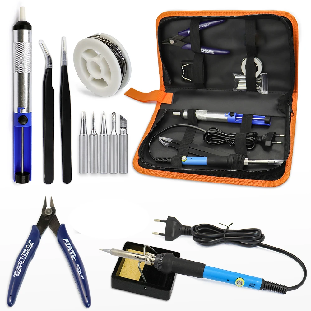 Электрический мини-паяльник с регулируемой температурой 220 В 110 60 Вт сварочный