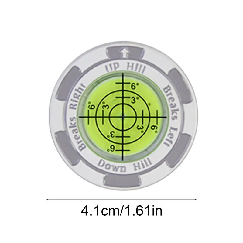 Маркеры для игры в гольф профессиональные зеленые маркеры из цинкового сплава