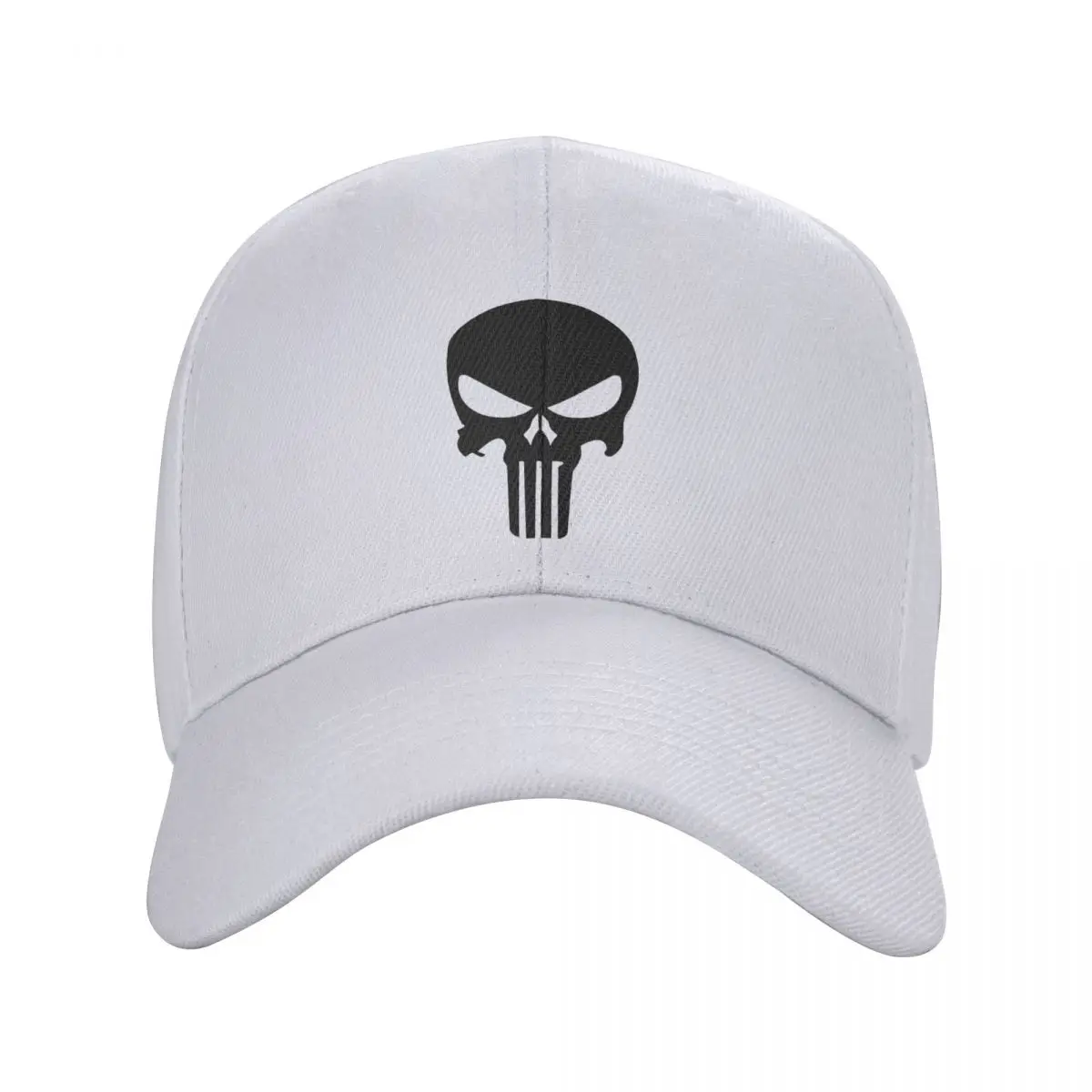 

Punk Punisher Skeleton Skull Baseball Cap for Men Women Adjustable Dad Hat Outdoor Snapback Summer Hats