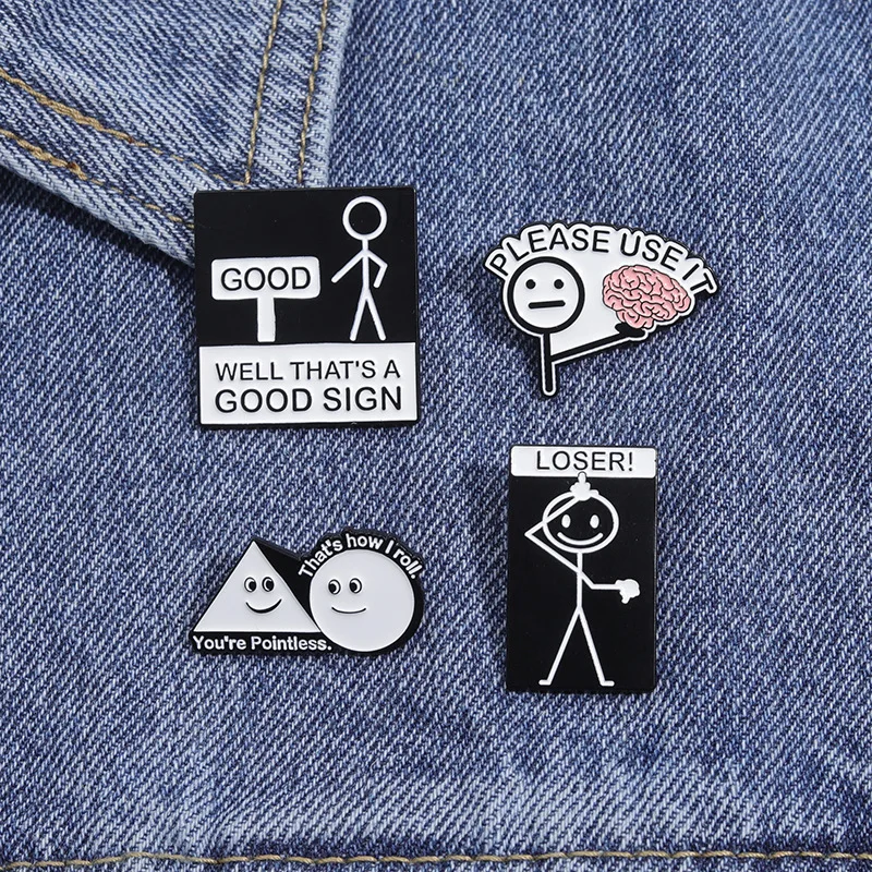 Пожалуйста используйте его эмалированные булавки забавные сарказмные цитаты ты