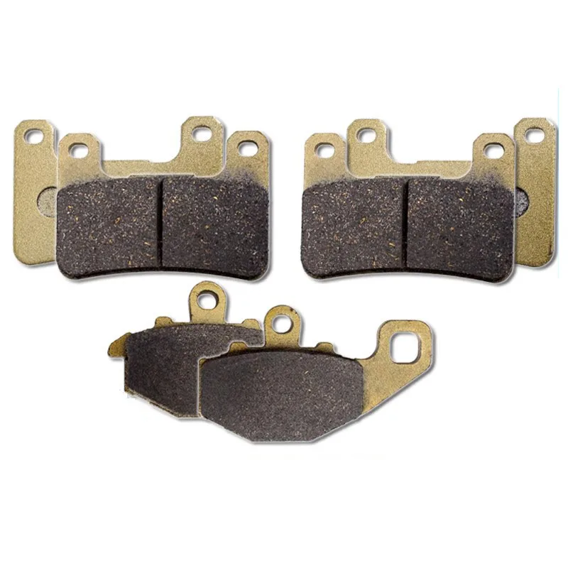 

Motorcycle Front and Rear Brake Pads for Kawasaki ZX-10R 08-10 Z1000 Z1000SX 10-17 years