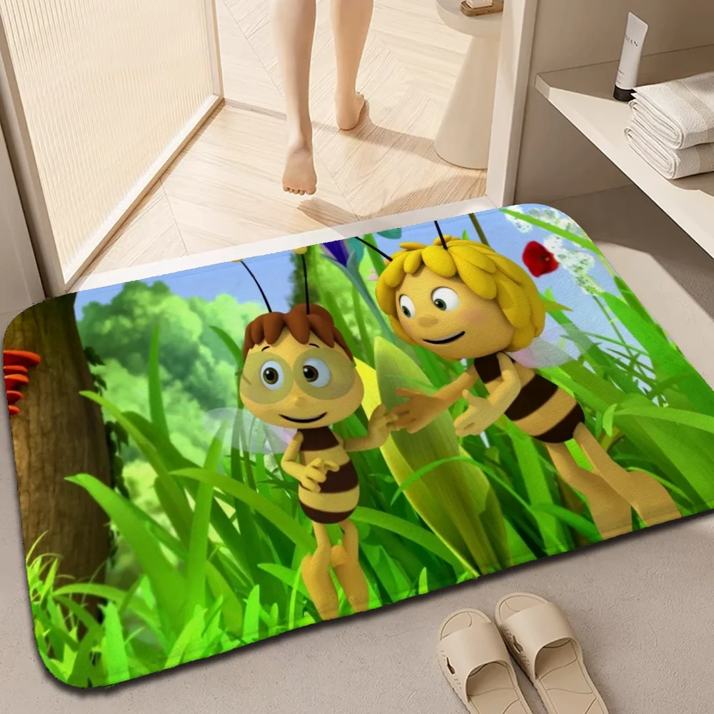 Коврик Для Входа В Дом Противоскользящий Напольный С Дизайном Maya &amp Bee Спальни
