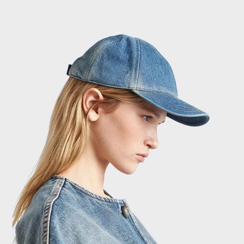 

2023 Denim Baseball 605888 Caps Fashion Trend Nylon Baseball Hat Men's and Women's American Summer Outdoor Casual Sunshade Caps