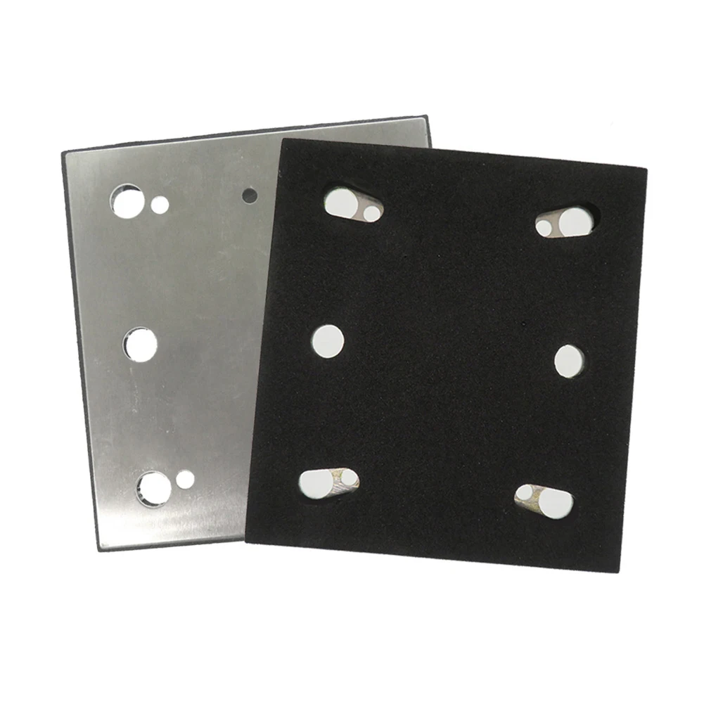 

Backing Pad 100*110mm 6 Holes Replacement Square Polishing Disc For Makita 158324-9 BO4556 14000OPM Finishing Sander Pad