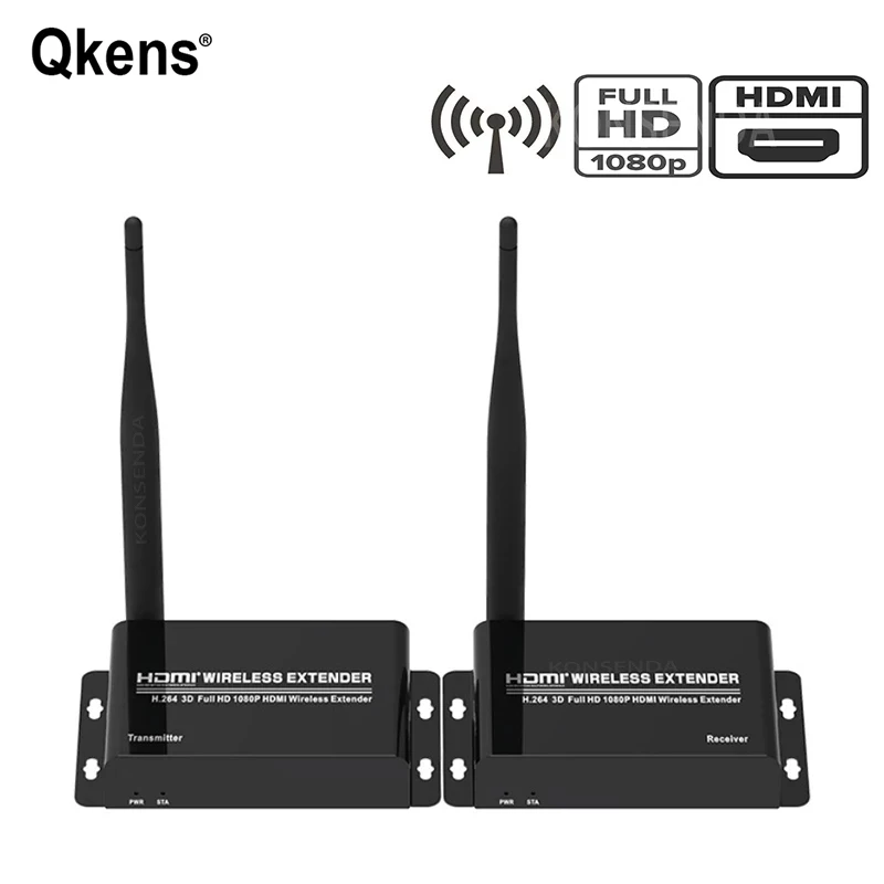 

1080p@60Hz 50M Wireless Wifi HDMI Transmitter and Receiver Kit Wireless HDMI Extender Sender Video Converter PC To TV Projector