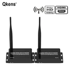 1080p @ 60 Гц 50 м Беспроводной Wi-Fi HDMI передатчик и приемник комплект беспроводной HDMI удлинитель передатчик видео преобразователь ПК к ТВ проектору