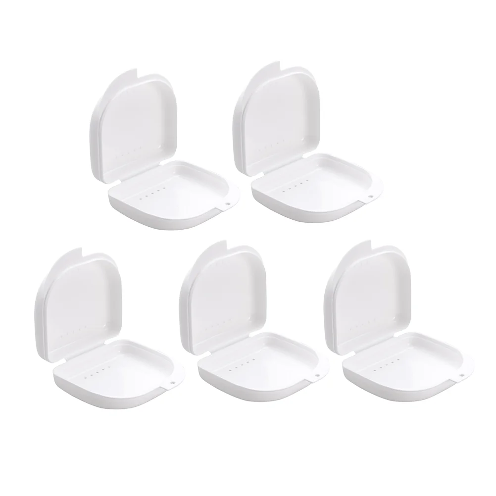 

Case Retainer Holder Denture Container Boxclipwomen Partialcute Storage