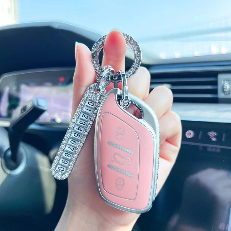 

NEW Soft TPU Car Key Case Cover Fob Shell for MG ZS EV MG6 EZS HS EHS 2019 2020 Roewe RX5 I6 I5 RX3 RX8 ERX5 MG5 Car Accessories