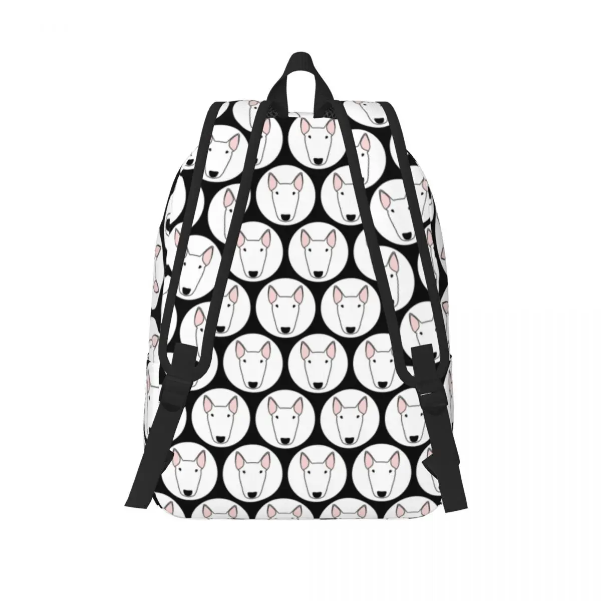 Холщовый Рюкзак Bull Terrier для женщин и мужчин водонепроницаемый школьный ранец