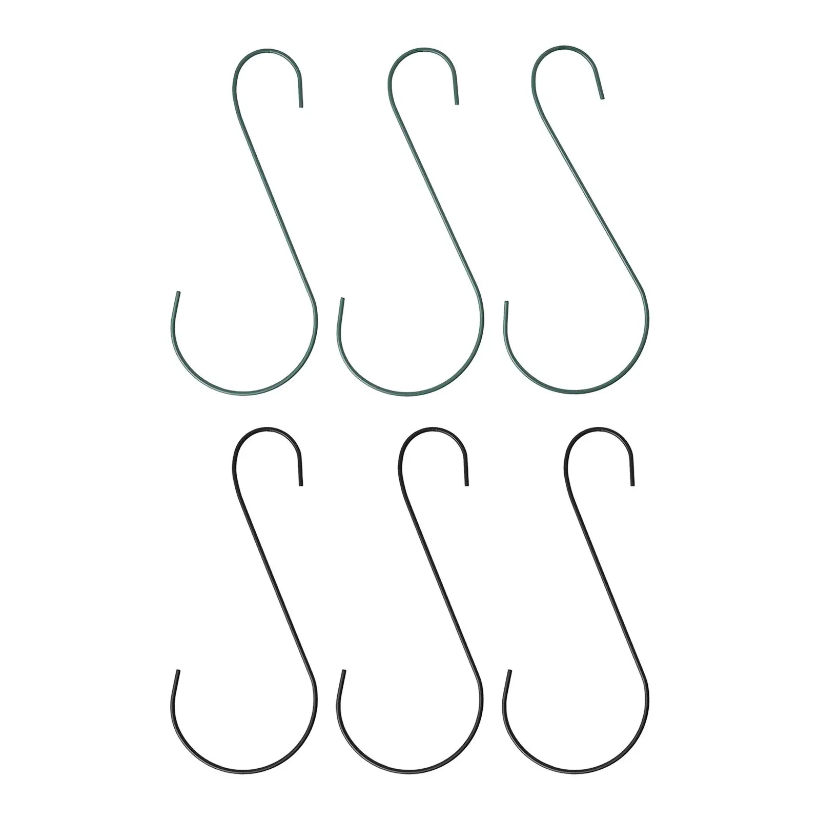 

3Pcs S Shaped Hook Bird Cage Hanger for Garden Patio Home
