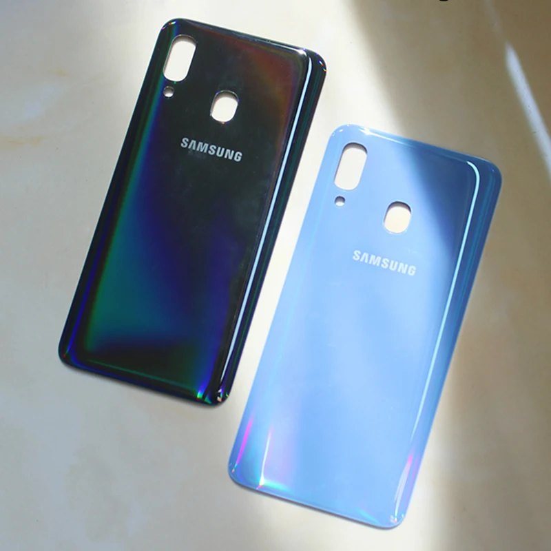 

Крышка корпуса для Samsung A40 2019, задняя крышка аккумулятора, задняя крышка, Сменный Чехол, запасные части для Galaxy A40, A405, A405F, SM-A405F