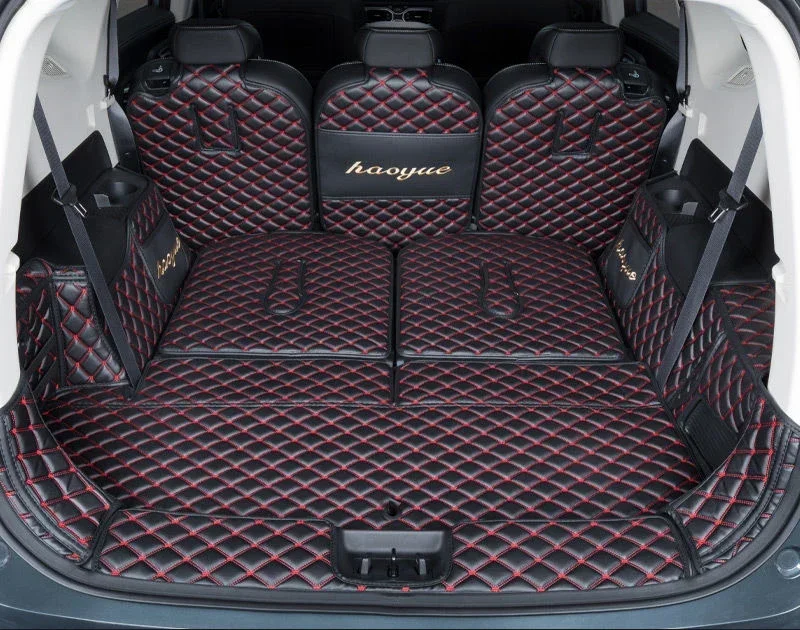 

Для Geely Okavango L 2024, коврики в багажник автомобиля Haoyue L, аксессуары для багажника, автотовары, интерьер, детали из искусственной кожи