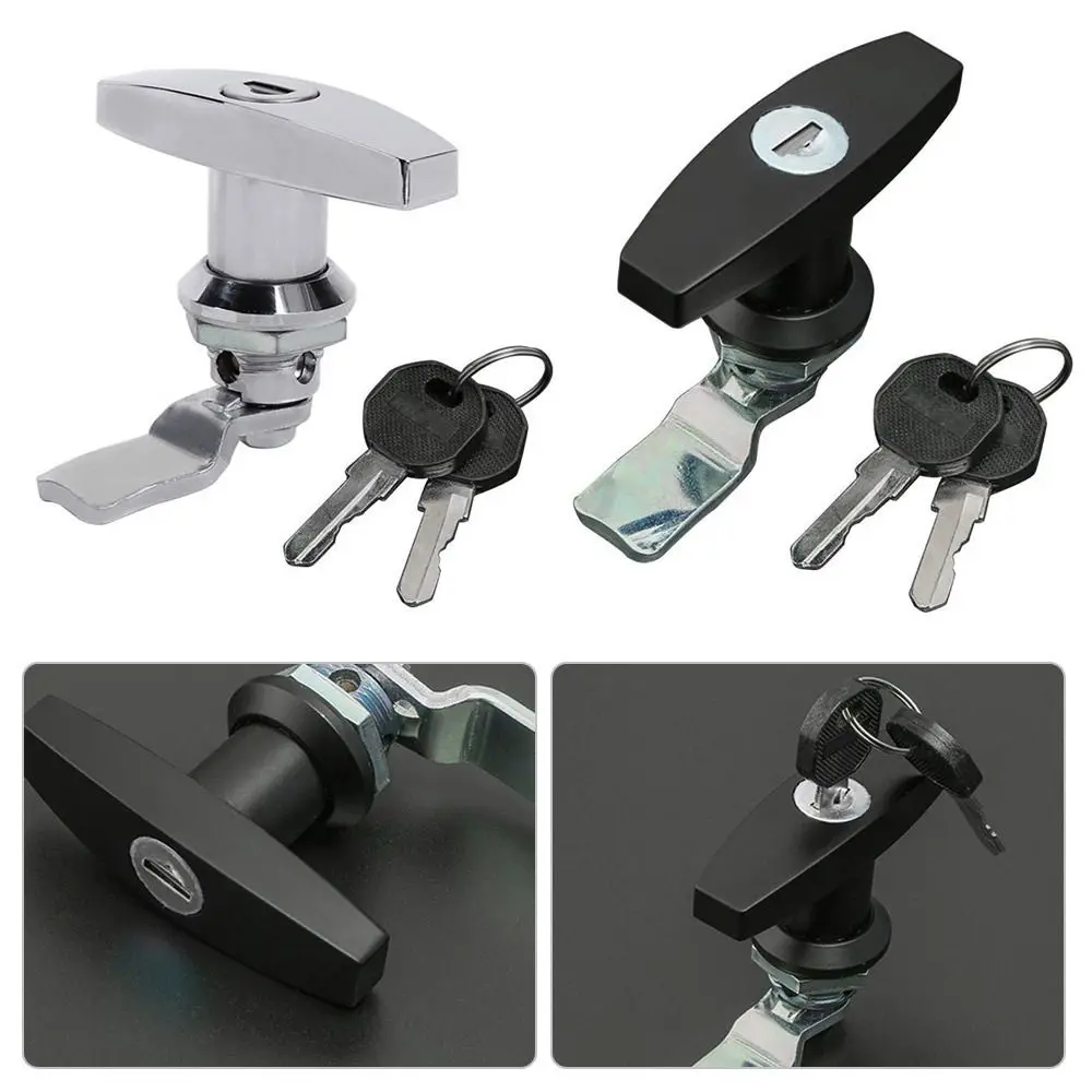 

Т-образная ручка для грузовика с ключами, защелка для прицепа, замена двери для жилого дома на колесах, безопасность вождения, Электрический...