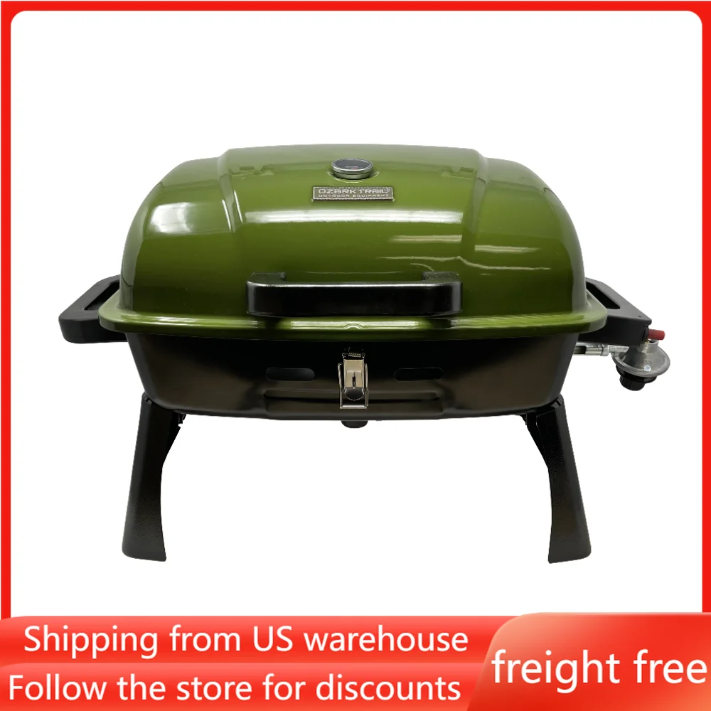 

Camping Kitchenware,Portable Table Top 1 Burner Camping Gas Grill with Interchangeable Griddle Plate, 10,000 BTU,freight free