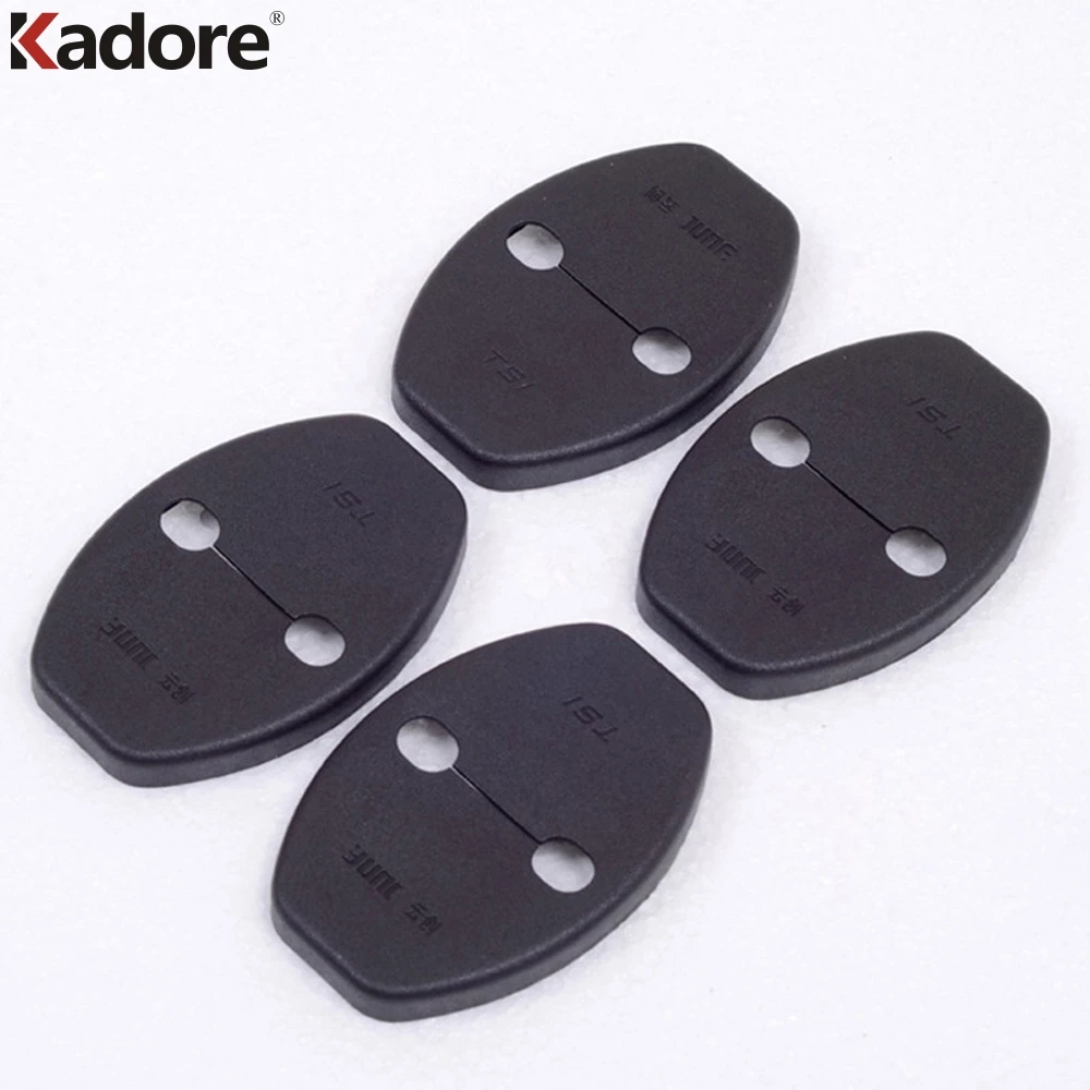 

For Volkswagen VW Jetta MK6 For GOLF Passat CC POLO TIGUAN Passat B7 Door Lock Buckles Protective Covers Trim